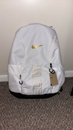 White Nike Varsity Elite Pro Bag