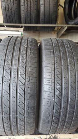Two set of slightly use tires for sale 225/45/19