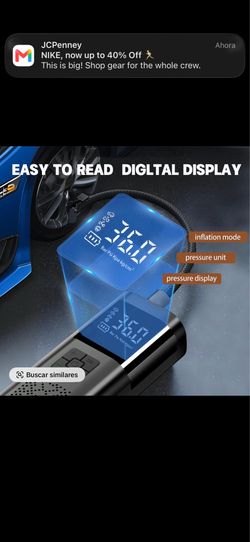 Portable Digital Car Tire Inflator Pump 150PSI Wireles