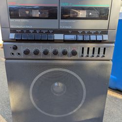 Vintage Cassette Deck/Stereo/Karaoke 