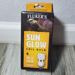 Flukers 10.0 UVB Desert Reptile Compact Fluorescent Bulb 26 watt (23008)