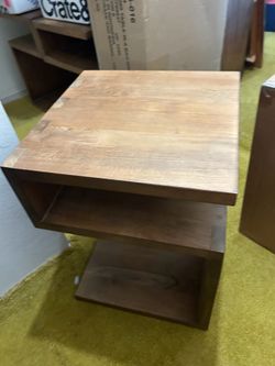Crate and Barrel Vintage Entu Side Tables