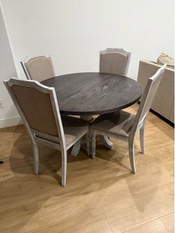 Dining table with 4 chairs