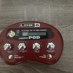 Line 6 Pocket POD Guitar Multi-Effects Processor Standard