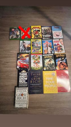 Movies, Games & Books Bundle – Great for Collectors or Families