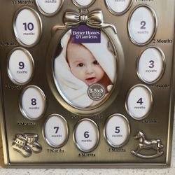 Baby’s First Year Picture Frame