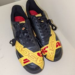 Black MSCHF tape Shoes Size 10