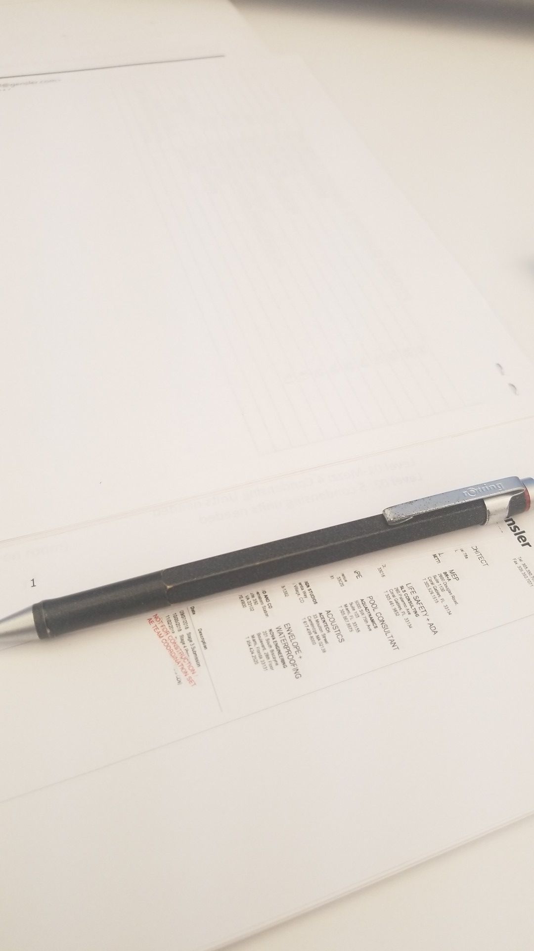 Rotring 600 Lava Pencil - Limited Edition