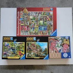 4 Jigsaw Puzzles - Ravensburger / MB