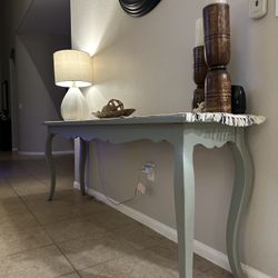 Pastel Green Refinished Table