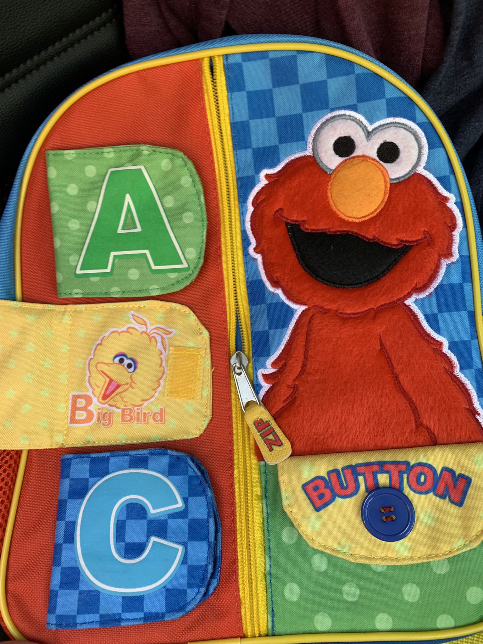 Sesame street toddler backpack 