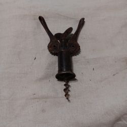 Antique Iron Corkscrew 