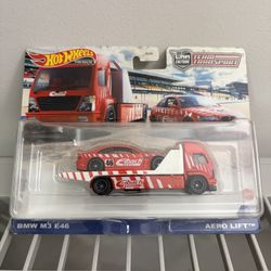 Hot Wheels Team Transport BMW M3 E46 Eibach