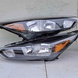 15-18 Ford Focus Headlights Luces Faros Calaveras Micas Faroles Headlamps 