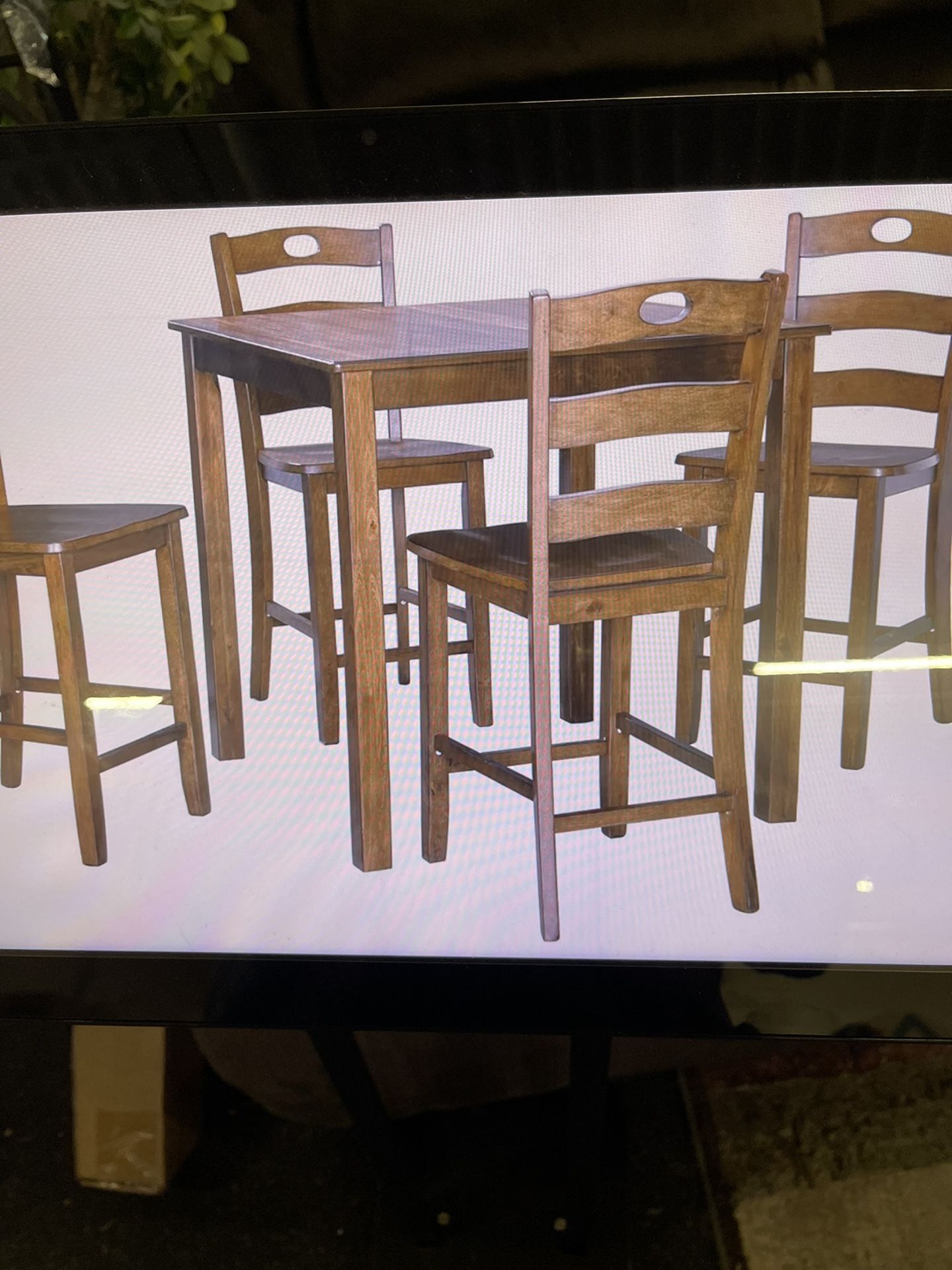 5 Piece Dining Set ( Counter Height Dining Set ) ON SALE