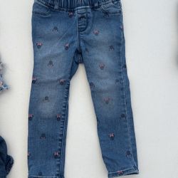 Gap Minnie mouse jean pants size 4