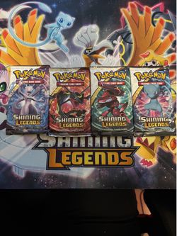Shining Legends Booster Pack Art Set