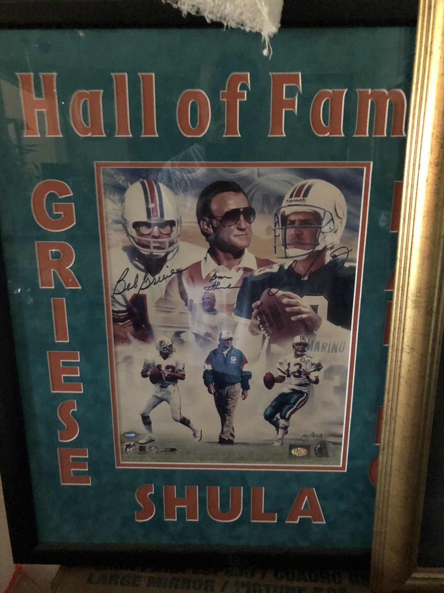 Don, Bob and Dan Lithograph Autographed Hurry while before it’s gone. Three Legends