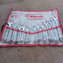 Metric And Standart Wrench Set.
