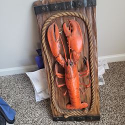 LOBSTER DISPLAY PIECE