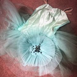 Vintage 2t 3t Toddler Ballet Tutu Dress Costume Princess