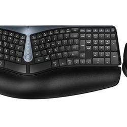 Ergonomic Wireless Keyboard and Mouse
