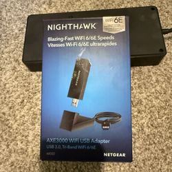 Nighthawk WiFi 6E USB Adapter 