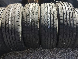 LT245 75 16 four good truck tires $25 each
