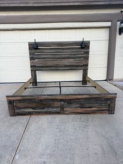 King bed frame