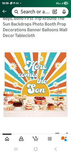 Baby shower Banner