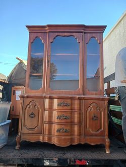 Antique  China Cabinets/glass