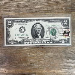 $2 Old Bill / Note Stamped Issue Series 1976