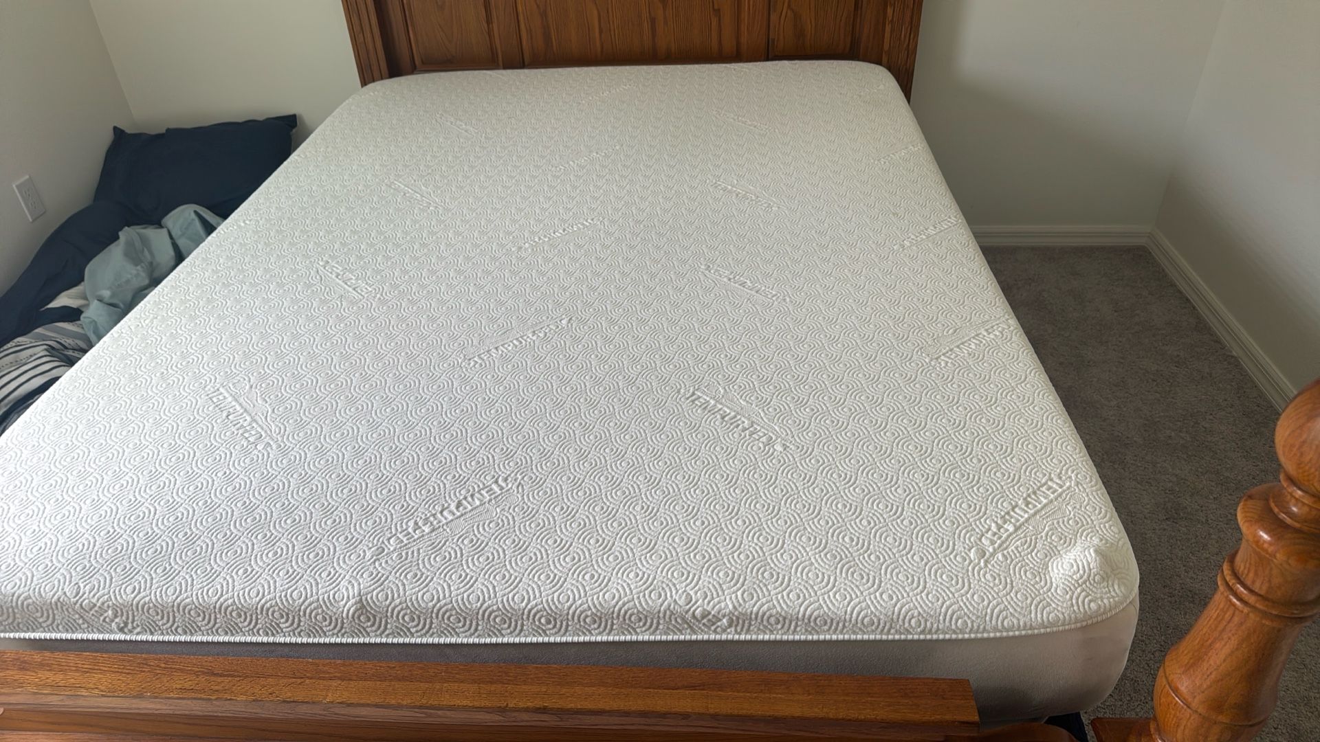 Tempur-Pedic Queen Bed W/ Frame