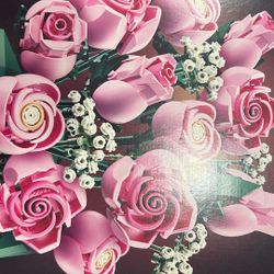 LEGO PINK ROSES