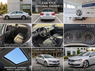 2014 VW Passat 1.8L TSI SE