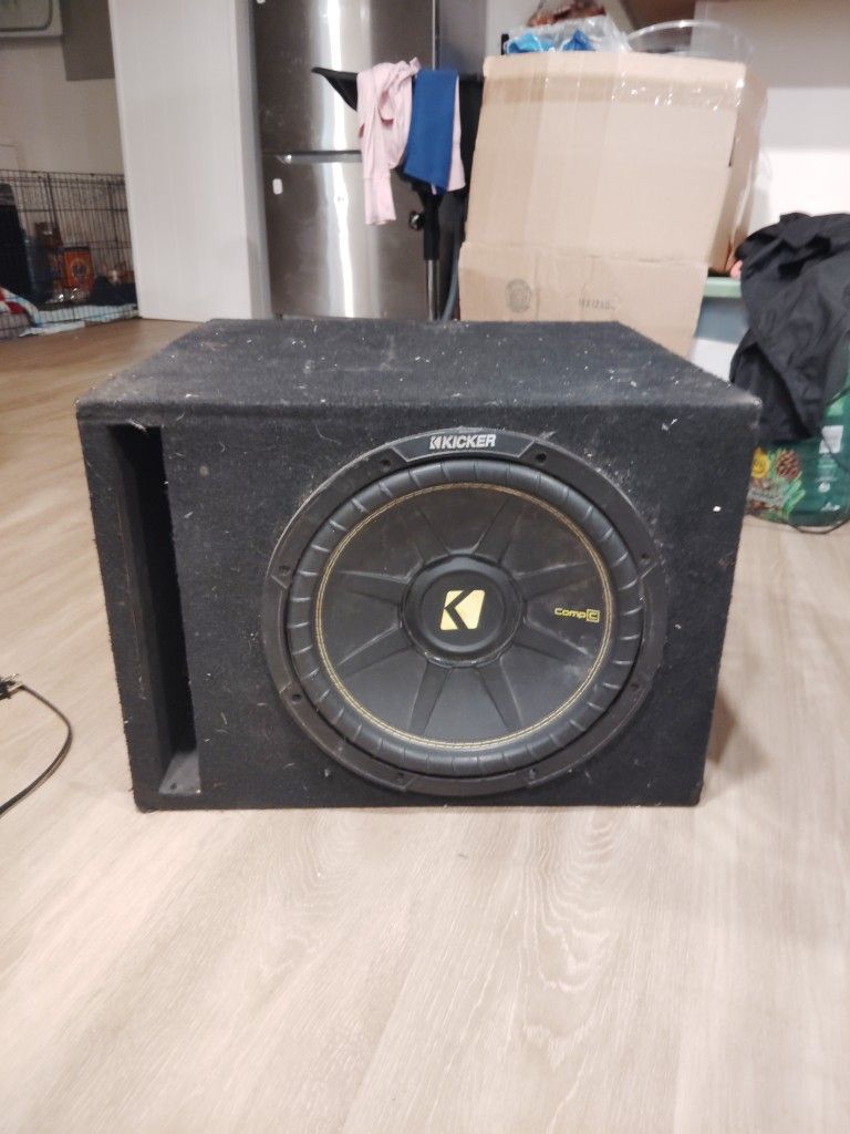 12in Kicker Comp In Ported Box