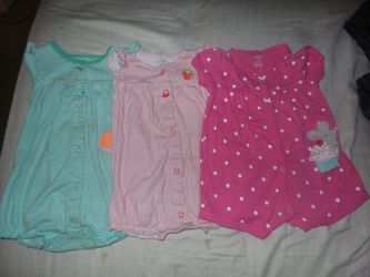 9-12 month rompers