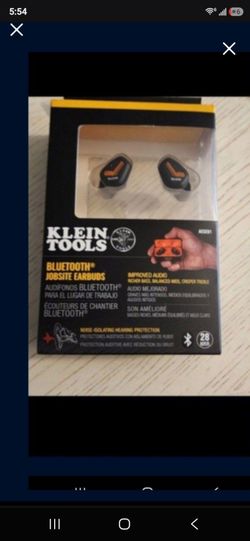 Klein Tools
Bluetooth Jobsite Earbuds