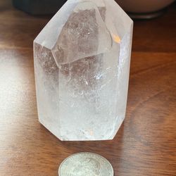 Clear Quartz Crystal Tower
