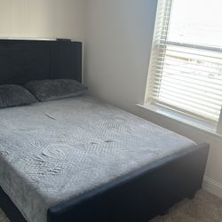 Queen size modern bedframe