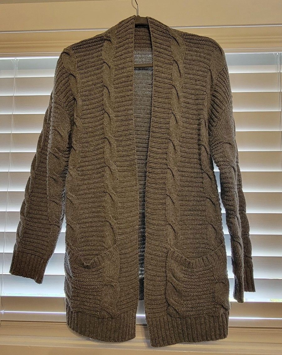 Gray Cardigan