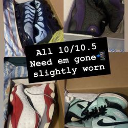 Jordan13s/1s/vapormax