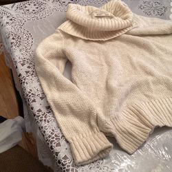 Womens Turtle Neck Sweater Old Navy Large