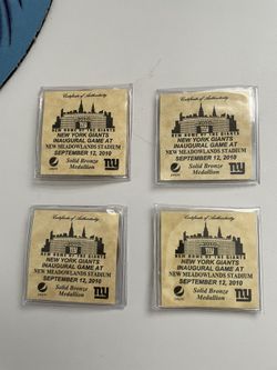 NY Giants Coins 