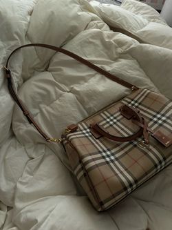 Burberry Check Shoulder Bag