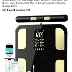 unstar body weight & BMR ymeasuring scale with handle (like in-body)