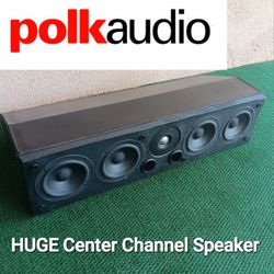 Huge POLK AUDIO CS350-LS Awesome Sound Handles 250 watts!