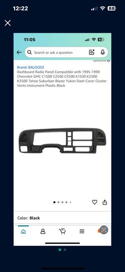 Dash For 2000 GMC 
