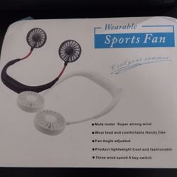 Wearable Sports Air Fans