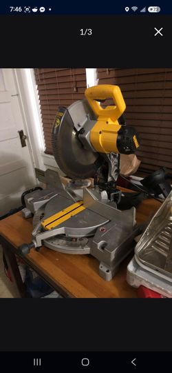 Dewalt Dw705 Miter Saw 12” Blade , This Machine Rips !!!!!